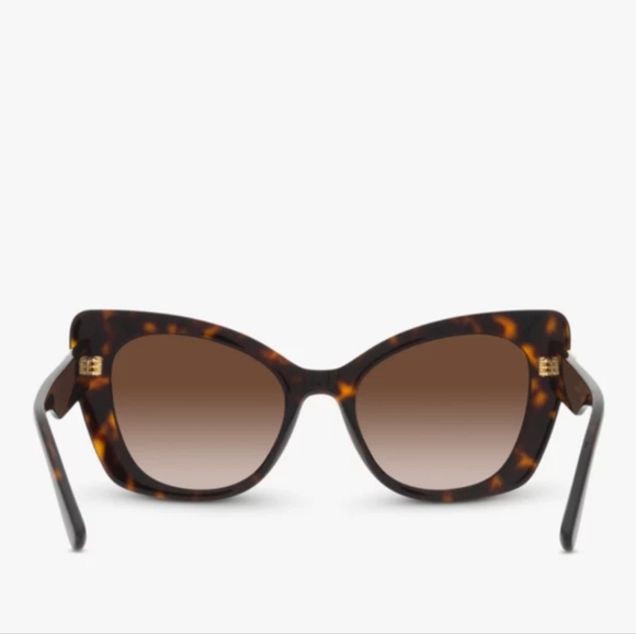 New - Dolce & GabbanaDG4405 Women's Butterfly Sunglasses, Tortoise/Brown Gradi… - Picture 5 of 17